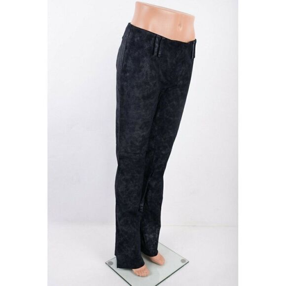 Laundry Shelli Segal Womens Leather Pants Sz 4 - Picture 4 of 8